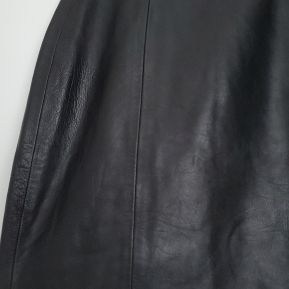 John michael 100% leather mini skirt - Picture 3 of 8